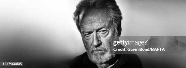 Film director Ridley Scott is photographed for BAFTA on February 18, 2018 in London, England.