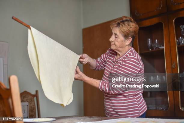 when grandma cooking it is always with love - counter surface level stock pictures, royalty-free photos & images