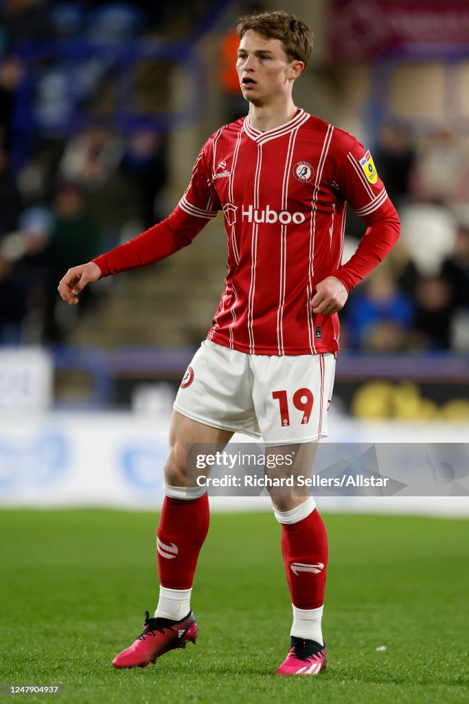 George Tanner George Tanner of Bristol City on the pitch during the Sky Bet... News ...