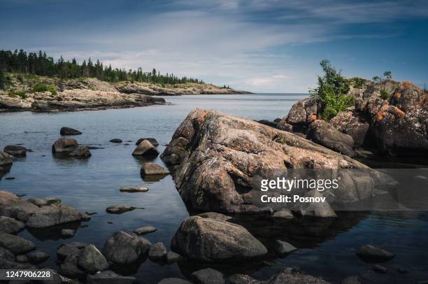 isle royale - michigan stock pictures, royalty-free photos & images