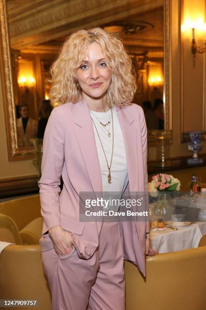 Portia Freeman attends Daisy Lowe's baby shower at Hotel Cafe Royal on March 8, 2023 in London, England.