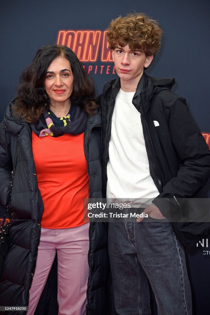 Boy Riz Ilknur Boyraz and her son Can Boyraz attend the