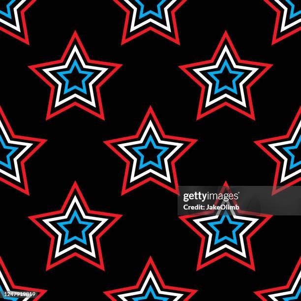 stern-muster 3 - sternenmuster stock-grafiken, -clipart, -cartoons und -symbole