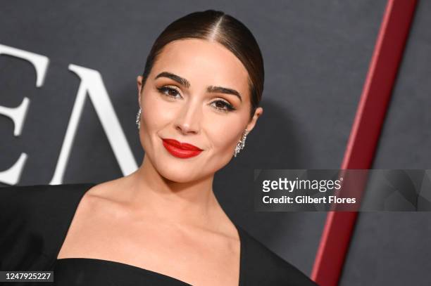 Olivia Culpo at the 2023 TIME Women of the Year Gala held at the Four Seasons Los Angeles at Beverly Hills on March 8, 2023 in Los Angeles,...