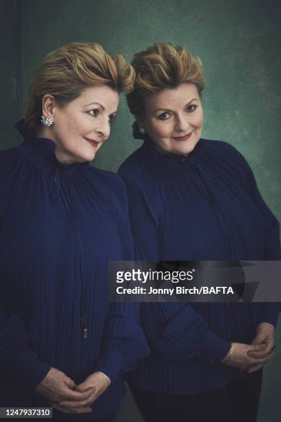 Actor Brenda Blethyn is photographed for BAFTA on March 16, 2015 in London, England.