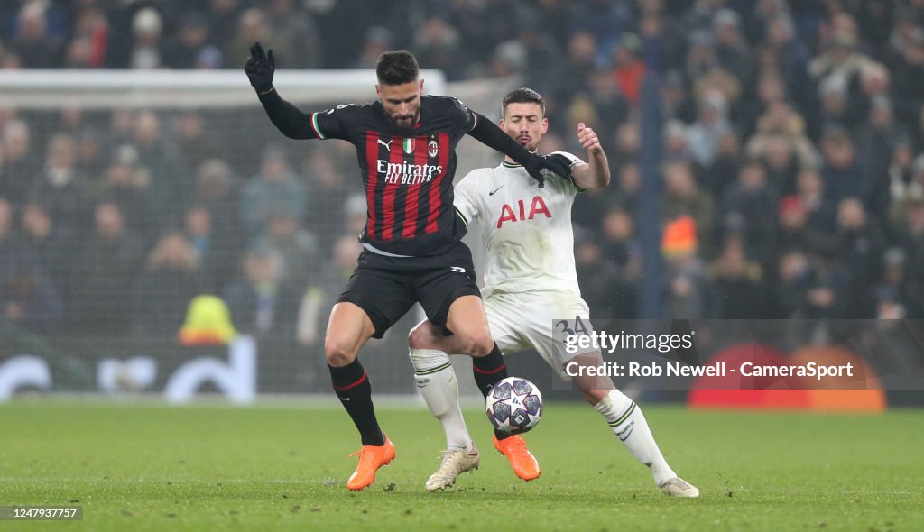 Tottenham Hotspur v AC Milan: Round of 16 Second Leg - UEFA Champions League