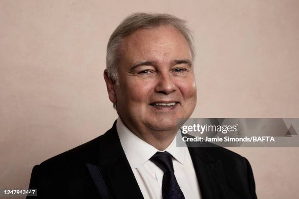 Tv presenter Eamon Holmes is photographed for a portrait shoot at BAFTAs British Academy Television Craft Awards on April 27, 2019 in London, England.