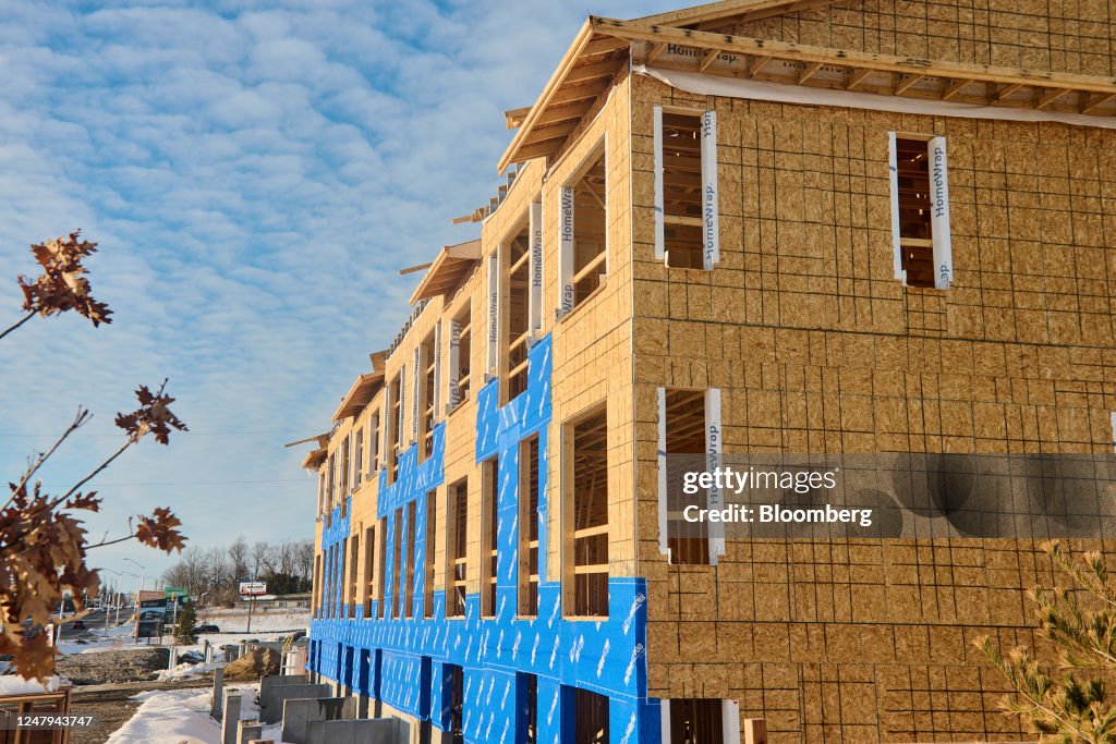 Homes In Canada As Rates Squeeze Buyers