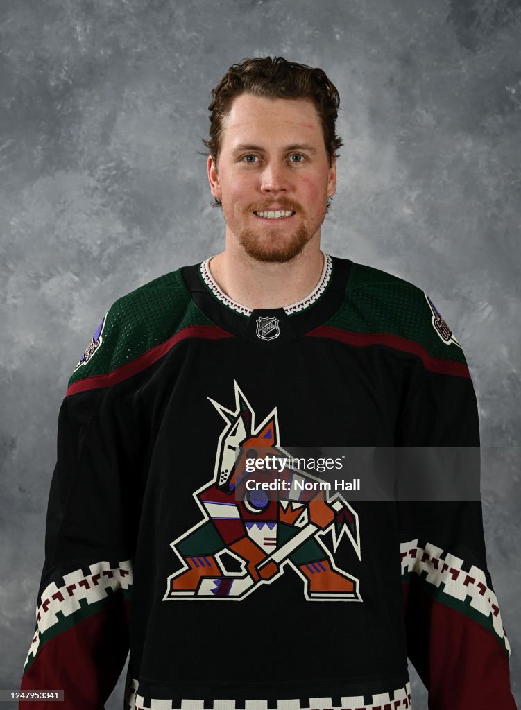 Brett Ritchie Brett Ritchie of the Arizona Coyotes poses for his official headshot ...