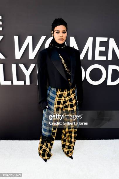 Teyana Taylor at the Essence 16th Annual Black Women in Hollywood Awards held at Fairmont Century Plaza on March 9, 2023 in Los Angeles, California.