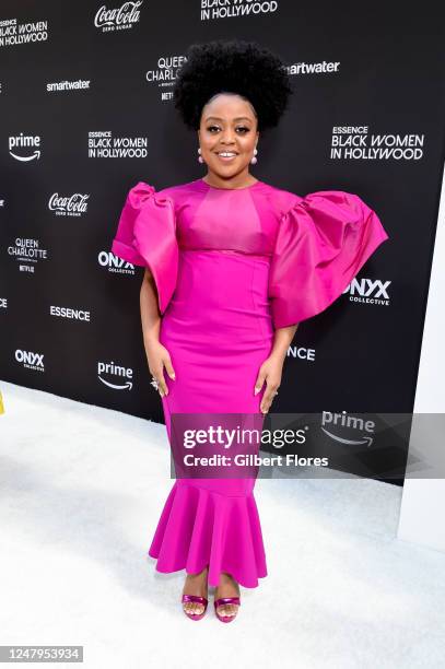 Quinta Brunson at the Essence 16th Annual Black Women in Hollywood Awards held at Fairmont Century Plaza on March 9, 2023 in Los Angeles, California.