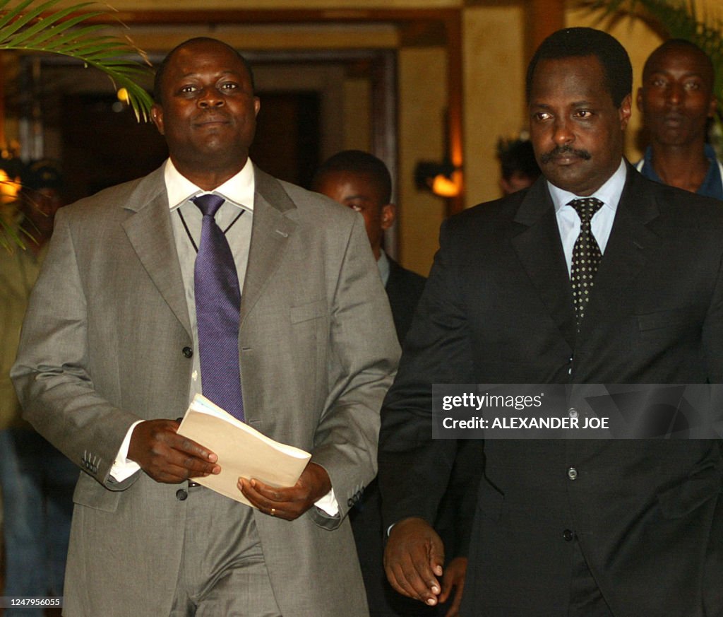 Adolphe Onusumba and Bizima Karaha II of the Rwandabacked Congolese