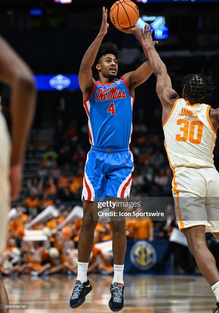 COLLEGE BASKETBALL: MAR 09 SEC Tournament - Mississippi vs Tennessee