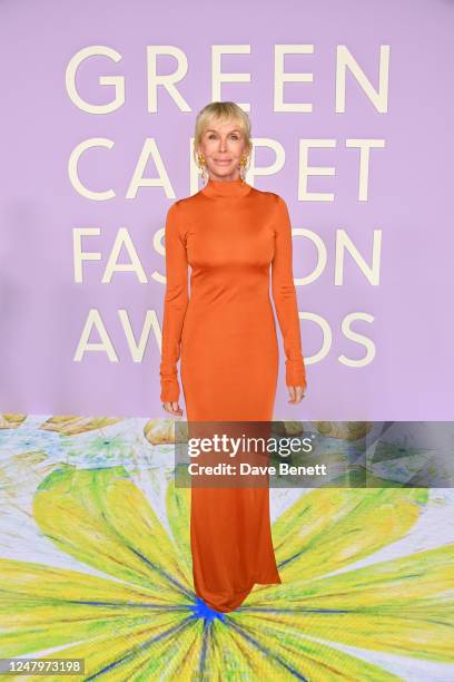 Trudie Styler attends the Green Carpet Fashion Awards 2023 at NeueHouse Hollywood on March 9, 2023 in Hollywood, California.