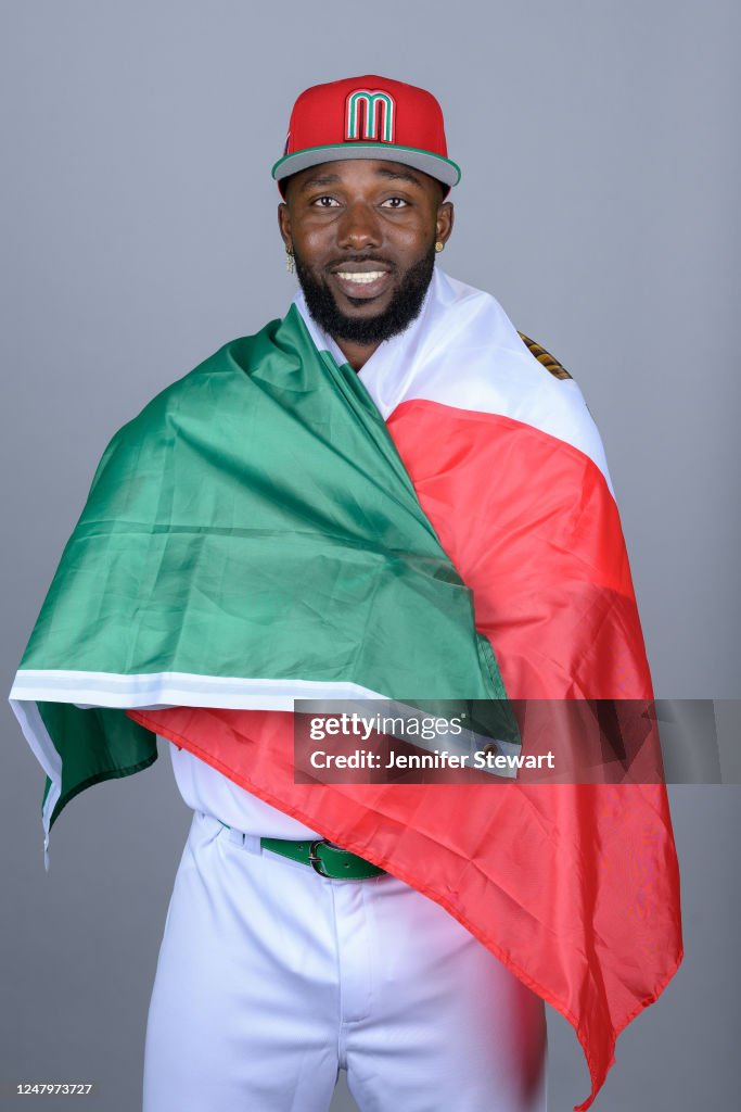 Mexico Randy Baseball Randy Arozarena of Team Mexico poses for a photo during the Team ...