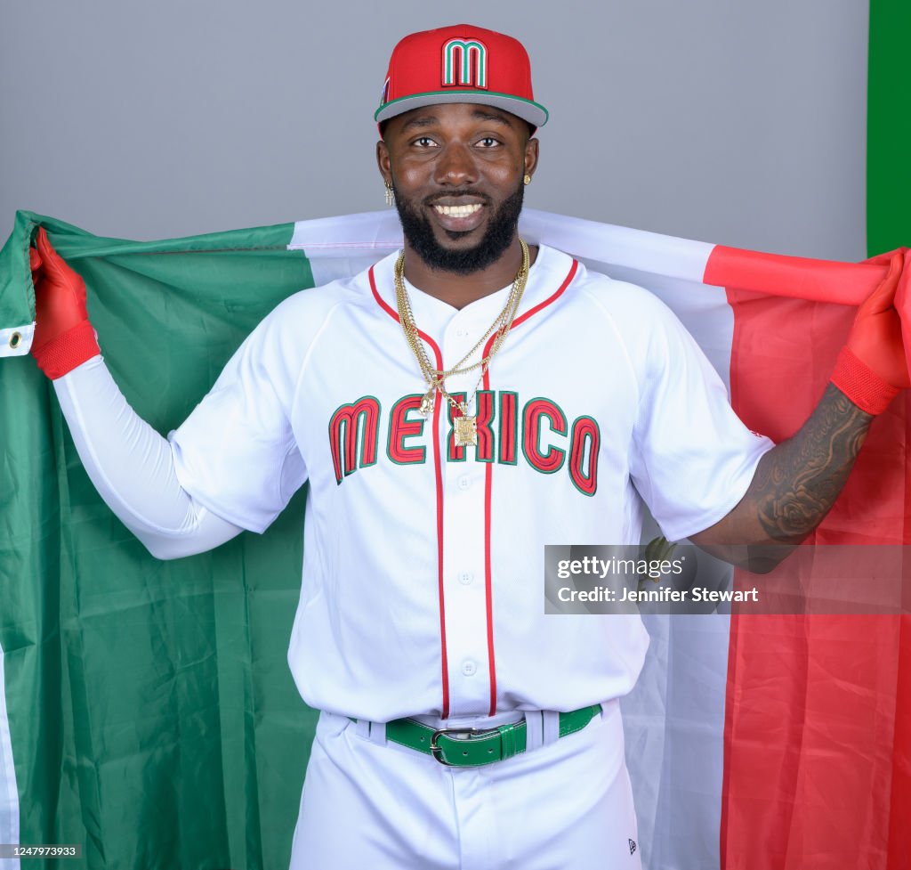 Mexico Randy Baseball Randy Arozarena of Team Mexico poses for a photo during the Team ...