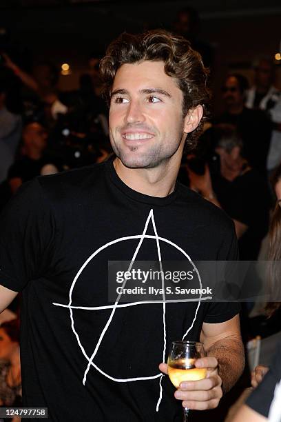 American television personality Brody Jenner attends the Abbey Dawn by Avril Lavigne Spring 2012 fashion show during Style360 at the Metropolitan...