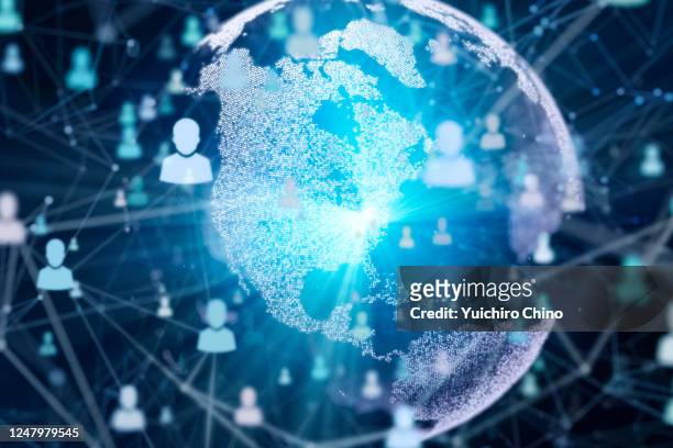 global people communication - big tech stock pictures, royalty-free photos & images