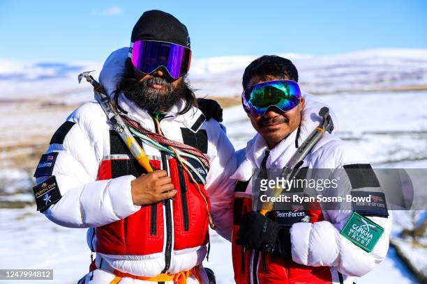 Former British soldier, Hari Budha Magar , trains with SAS mountain leader Krish Thapa before he attempts to become the world's first double...