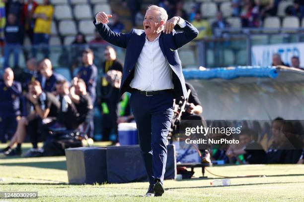 Alberto Braglia stadium, Modena, Italy, April 01, 2023, Fans of Cittadella  during Modena FC vs AS Cittadella - Italian soccer Serie B match Stock  Photo - Alamy