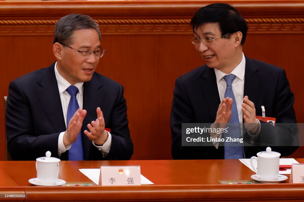 China's Leadership Holds Annual Two Sessions Political Meetings - Fifth Plenary Meeting