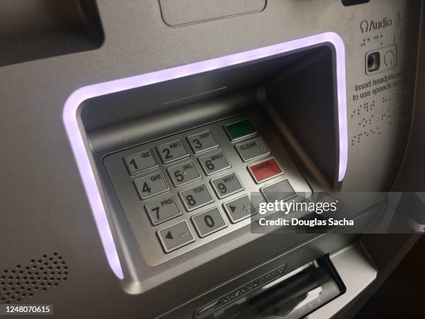 Withdrawal Machine Bill Button Photos and Premium High Res Pictures - Getty Images