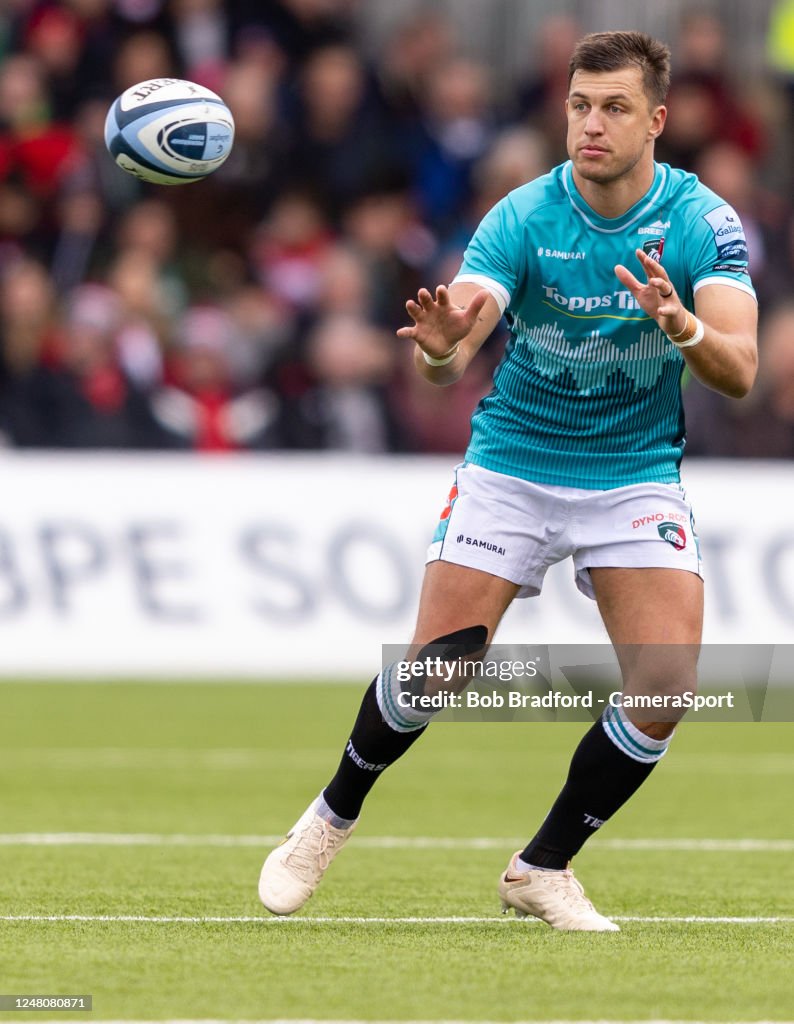 Leiscter Rugby Leicester Tigers' Handre Pollard during the Gallagher Premiership ...