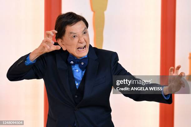 Actor James Hong attends the 95th Annual Academy Awards at the Dolby Theatre in Hollywood, California on March 12, 2023.