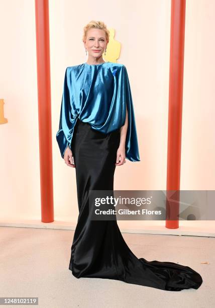 Cate Blanchett at the 95th Annual Academy Awards held at Ovation Hollywood on March 12, 2023 in Los Angeles, California.