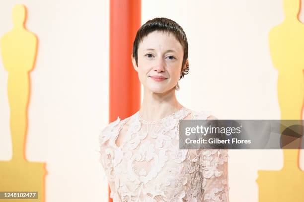 Andrea Riseborough at the 95th Annual Academy Awards held at Ovation Hollywood on March 12, 2023 in Los Angeles, California.