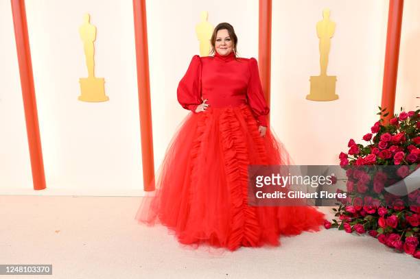 Melissa McCarthy at the 95th Annual Academy Awards held at Ovation Hollywood on March 12, 2023 in Los Angeles, California.