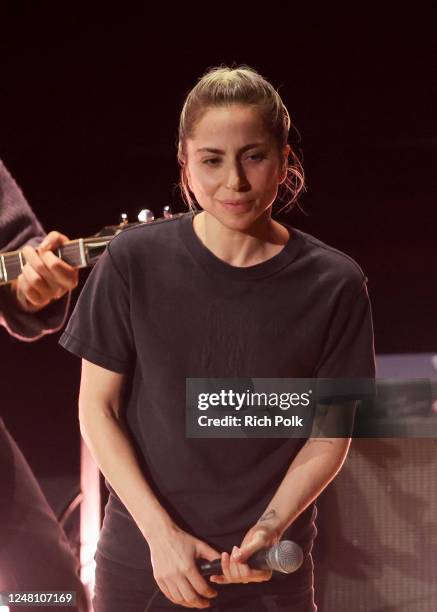 Lady Gaga at the 95th Annual Academy Awards held at Dolby Theatre on March 12, 2023 in Los Angeles, California.