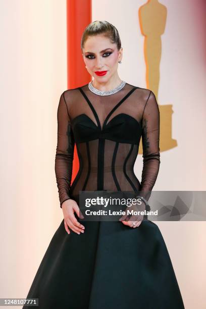 Lady Gaga at the 95th Annual Academy Awards held at Ovation Hollywood on March 12, 2023 in Los Angeles, California.