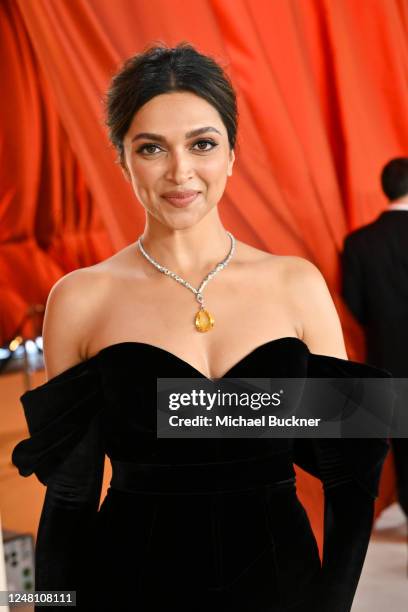 Deepika Padukone at the 95th Annual Academy Awards held at Ovation Hollywood on March 12, 2023 in Los Angeles, California.