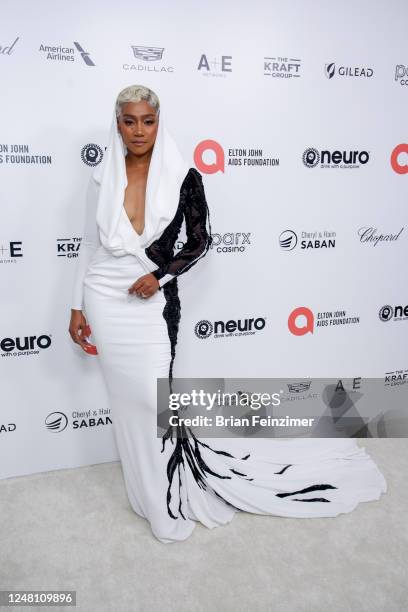 Tiffany Haddish at the 31st Annual Elton John AIDS Foundation Academy Awards Viewing Party held at West Hollywood Park on March 12, 2023 in West...