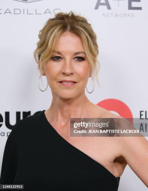 Actress Jenna Elfman attends the Elton John AIDS Foundation's 31st Annual Academy Awards Viewing Party on March 12 in West Hollywood, California.