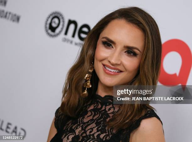 Actress Rachael Leigh Cook attends the Elton John AIDS Foundation's 31st Annual Academy Awards Viewing Party on March 12 in West Hollywood,...