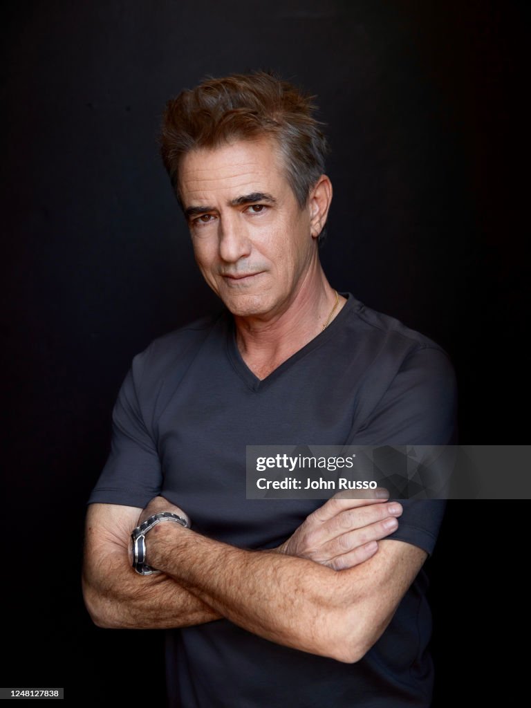 Actor Dermot Mulroney is photographed on February 7, 2023 in Los Actor Dermot Mulroney is photographed on February 7, 2023 in Los