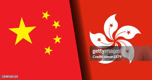 Relations Between Hong Kong And China High-Res Vector Graphic