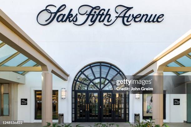 Saks Fifth Avenue store at the Waterside Shops.