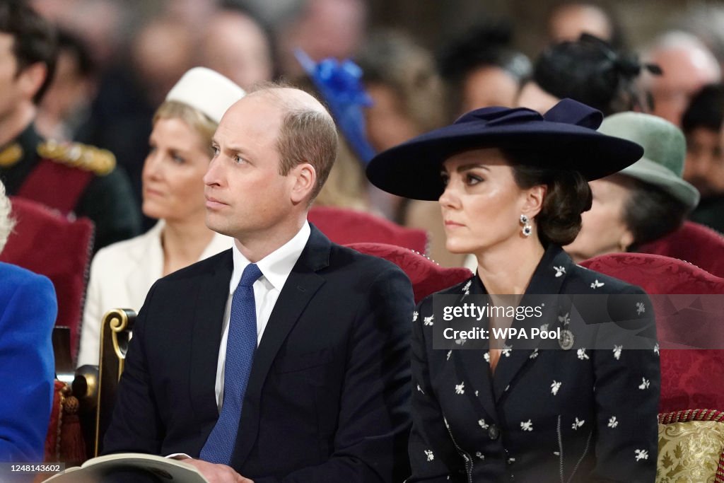 The British Royal Family Attend Annual Commonwealth Day Service