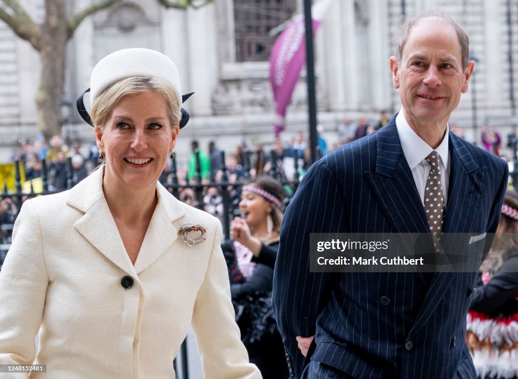 The British Royal Family Attend Annual Commonwealth Day Service