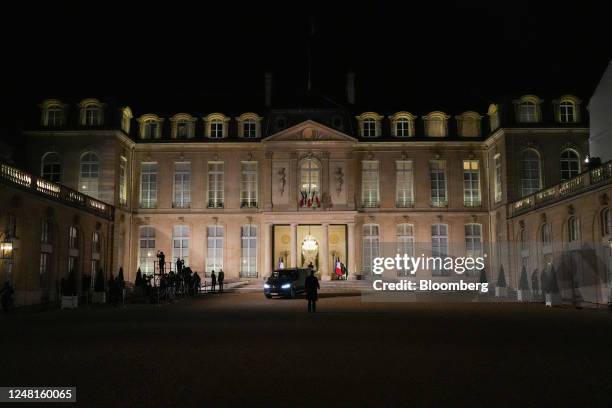 The Elysee Palace in Paris, France, on Monday, March 13, 2023. Hungary may need to re-think its cozy relationship with Russia in the future due to...