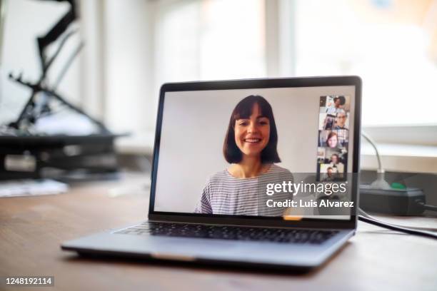new normal way of doing meeting in office - new normal stock pictures, royalty-free photos & images