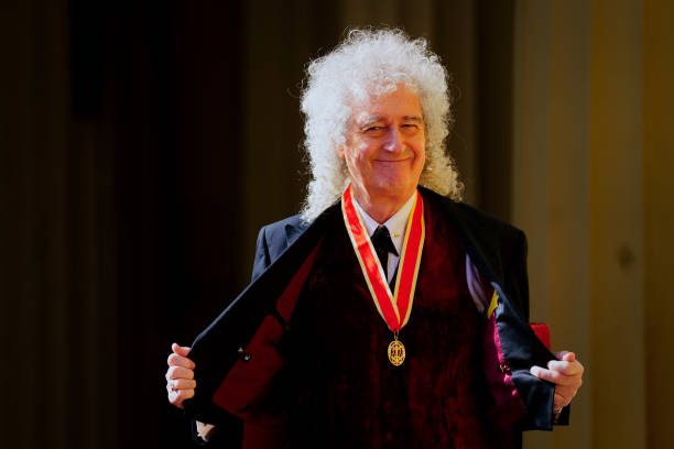 GBR: Investitures 2023: Sir Brian May Among Recipients