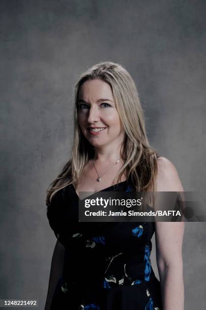 Tv presenter and broadcaster Victoria Coren is photographed for BAFTA on May 14, 2017 in London, England.