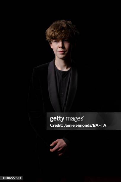 Actor Alex Lawther is photographed for BAFTA on April 22, 2017 in London, England.