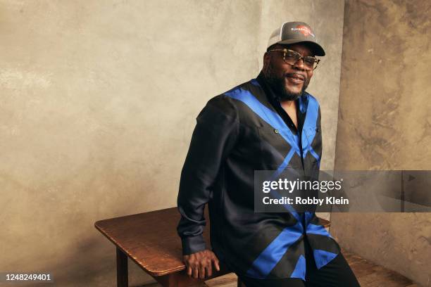 Actor Chad L. Coleman of 'The Angry Black Girl and Her Monster' poses for a portrait at SxSW Film Festival on March 12, 2023 in Austin, Texas.