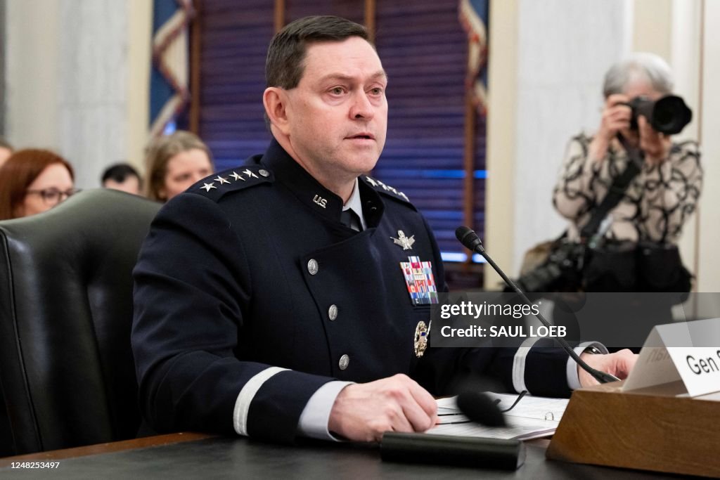 Saltzman US Space Force General B. Chance Saltzman, Chief of Space Operations ...
