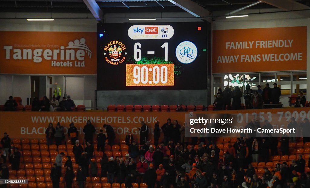Blackpool v Queens Park Rangers - Sky Bet Championship